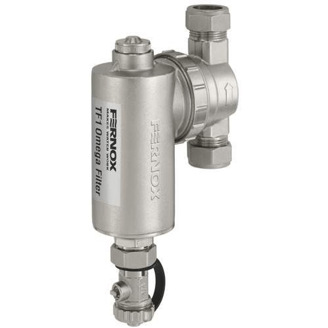 Fernox Omega TF1 filter 22 mm knel magneetfilter