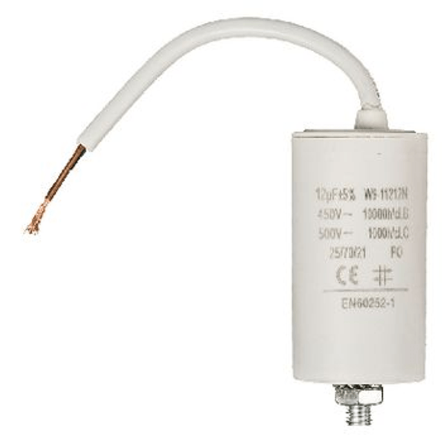 50µF/450 volt  Ø50x106 kabel