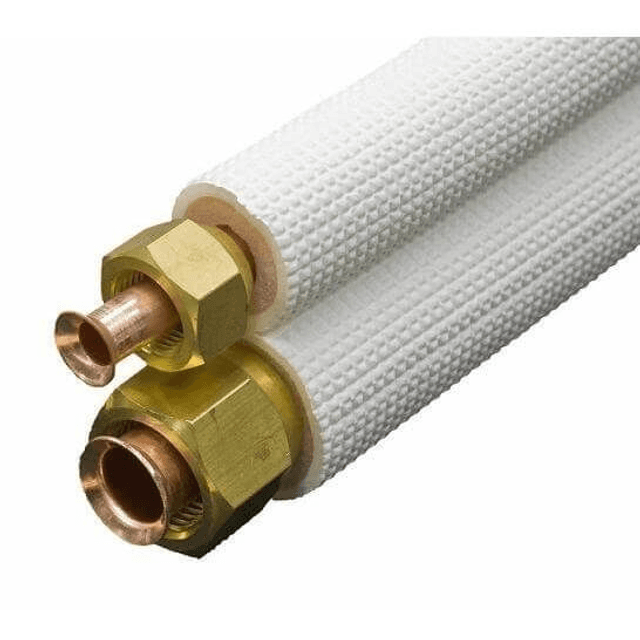 Ø1/4&quot; x 1/2&quot; (rol van 10 meter) koelleiding geïsoleerd flare leidingset 