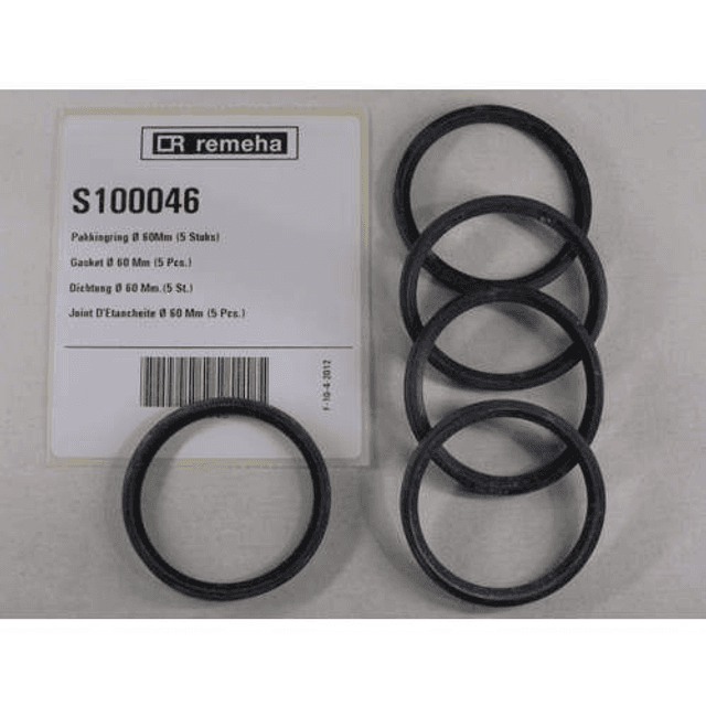 S100046 Remeha pakkingring rond 60mm p/st